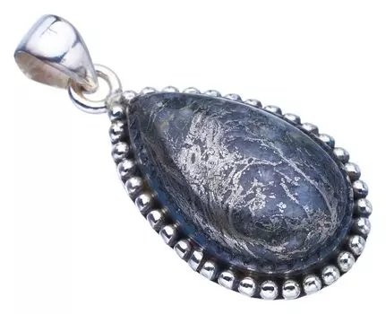 StarGems® Natural Apache Parmyorite Handmade 925 Sterling Silver Pendant 1.5 F3621