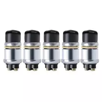 Стартер зажигания 60A DC12V 24V для двигателя грузовика, лодки, водонепроницаемый, кнопка звукового сигнала для автомобиля, замена