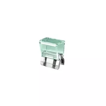 Stationery Push Binder Clips Transparent Metal Bookmarks Page Holder Notebook