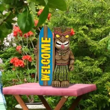 Statue Ornament Innovative Waterproof Resin Eye-catching Sculpture Figurine for Garden