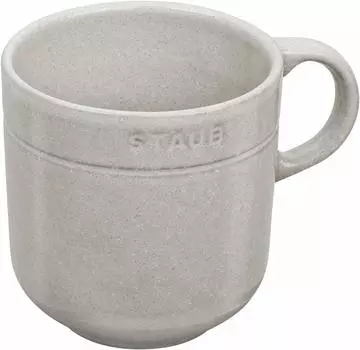 Staub 350 мл большая керамическая кружка для микроволновой печи японская керамическая кружка Кружка Campagne [Авторизованный продукт] 40508-034