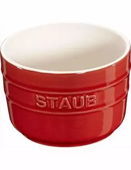 Staub круглая банка для рома с вишней керамическая маленькая миска безопасная для использования в микроволновой печи японская тарелка Мини 7 см [Авторизованный продукт] 40511-103 вишня