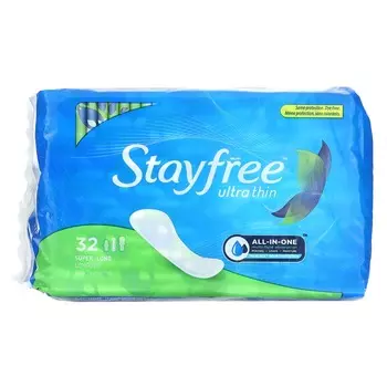 Stayfree, ультратонкие, супердлинные прокладки, 32 упаковки
