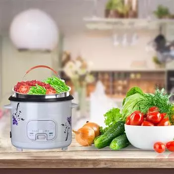 Steamer Basket Stainless Steel Multifunction Steaming Meat Vegetables Fruits Eggs Strainer Insert