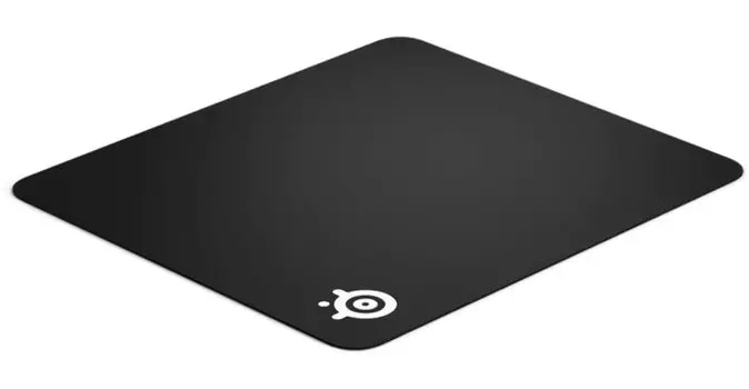 SteelSeries Gaming Mouse Pad Large Non-Slip Rubber Base Black 45cm x 40cm x 0.2cm QcK + 63003
