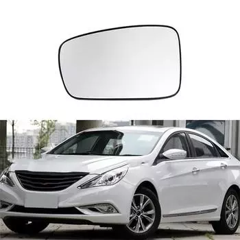 Стекло левого бокового зеркала с подогревом и подложкой для Hyundai Sonata 8th 2011 2012 2013 2014