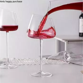Стеклянный бокал Bevel Crystal Glass Бокал для вина Бокалы для красного вина Бокал для шампанского Бокал для коктейля Стеклянная чашка Стаканы для питья Посуда для напитков