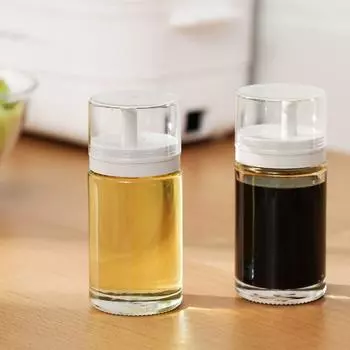 Стеклянный дозатор масла Контейнер для приправ емкостью 3,38 унции Некапельная емкость для разлива барбекю