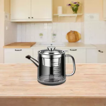 Стеклянный кувшин для заварки чая 1L