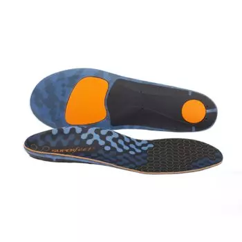Стелька для ежедневного использования Active Cushion Medium Arch Cushioning Распределение ударов Ежедневное использование Подушка для пятки Пятка синий