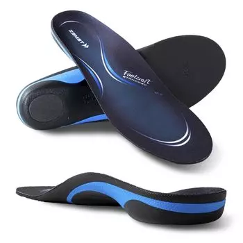 Стелька ZAMST Foot Craft Series L Амортизация Стандартный тип Тип свода Унисекс (25.0см~26.5см) (СЕРЕДИНА) чёрный