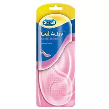 Стельки Scholl GelActiv для открытой обуви размером 35-40,5