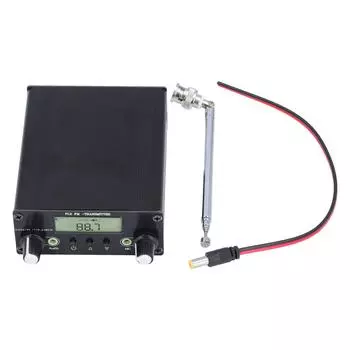 Стерео FM-передатчик DC12V 0.5W FM-передатчик дальнего действия FM-радиостанция со звуком микрофона