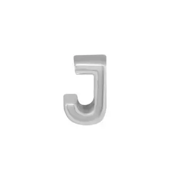 Стерлингового серебра 925 пробы, бусины с буквами J и буквами J, подвески для изготовления ювелирных изделий, подходят для оригинального браслета-подвески