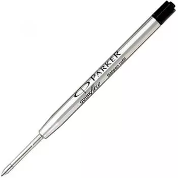 Стержень для шариковой ручки Parker Quink Flow, блистер, тип F 0,8 мм Black