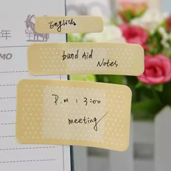 Stickable Paper Stickers Memo Sticker Paper Self Adhesive Memo Pad Sticky Notes 60 Sheets Office Supplies CHINA