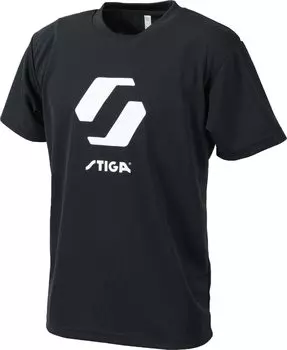 Stiga Logo Black M T-shirt JP-I 1805-0601-05 чёрный