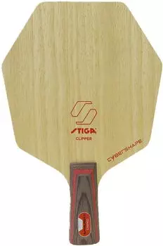 STIGA ракетка для настольного тенниса Cyber Shape Clipper Pen Holder Racket 1602120165 (РУЧКА)