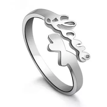 Стильное открытие Lore Ring Кольца Посеребренные украшения Мода opening adjustable
