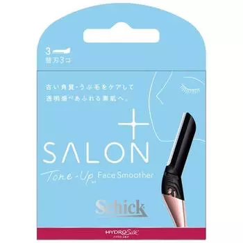 Стильный Schick Hydro Silk Salon Plus Tone Up Face Smoother сменные лезвия 3 в комплекте