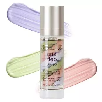 База под макияж Stila One Step Correct 30 мл, персиковый, зеленый, лавандовый, 1 шт.