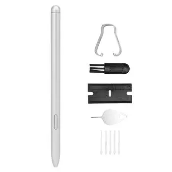 Стилус для планшета SAMSUNG Tab SM T870 SM T875 SM T970 SM T976 с 5 сменными наконечниками High серебряный