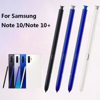 Стилус для Samsung Galaxy Note 10/Note 10+ Универсальная емкостная ручка Чувствительная ручка для сенсорного экрана без Bluetooth Samsung Galaxy Note 10 белый