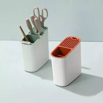 Стойка для хранения, держатель для ножей, многофункциональная сушилка для столовых приборов, кухонные ножи, органайзер, подставка, детали, инструменты, аксессуары