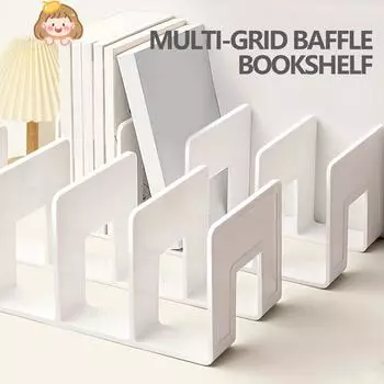 Стойка для хранения книг, органайзер для файлов и принадлежностей. Подходит для дома One Size