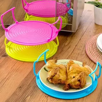 Стойка для пропаривания 23,5*23,5*8,3 см, розетка для микроволновых тарелок из АБС-пластика A