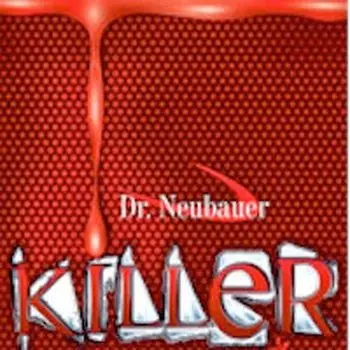 Стол для настольного тенниса JUIC, мягкая резина Killer, черный, толщина 1132 (KILLER) Доктор Нойбауэр (BK) 1.5mm чёрный