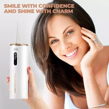 Стоматологический ирригатор для полости рта, ирригатор для зубов, нить для чистки полости рта, струйная зубная нить IPX6, водонепроницаемый