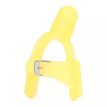 Stop Sucking Wrist Band Silicone Safe Adjustable Baby Finger Protector for Infants Yellow жёлтый