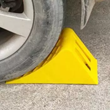 Стопор для автомобильных шин Tire Saver Chock Прочный противоскользящий блок Портативный парковочный стопор для безопасного автомобиля, прицепа, грузовика, парковочные приспособления