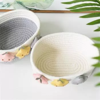 Storage Basket Practical Bathroom Clothes Gray White 20159cm Storage Baskets Small Basket For Nursery Toys Baby Kids