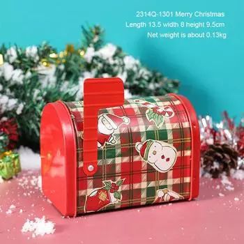 Storage Box Simple And Stylish Durable Convenient Gift Packaging Gift Box Not Easy To Break Easy To Carry Decorative Tin Can As The Picture Shows