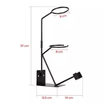 Storage Rack Household Car Paint Sprayer Stand Bracket Steel Spray Gun Accessories Paper Funnel Rack Spray Gun Holder