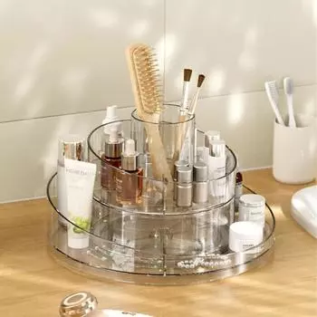 Storage Rack Solid Thickened Pet Material Transparent And Understated Versatile Color Scheme Keep The Space Clean And Orderly
