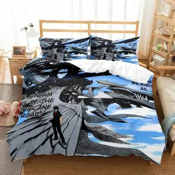 Storm King Duvet Cover Set Without Sheet King Queen Double Full Twin Single Size Bed Linen Set 70x133cm 2pcs