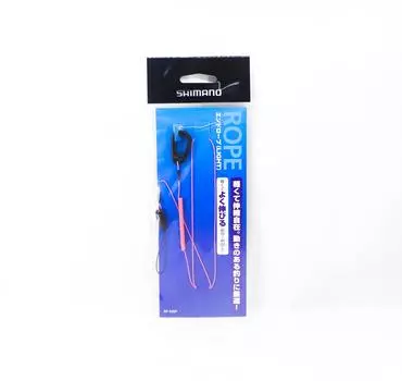 Страховочный ремешок Shimano RP-500P с зажимом 650–1500 мм, розовый 471697