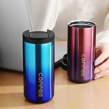Straight Simple Insulated Mug Portable Coffee Mug