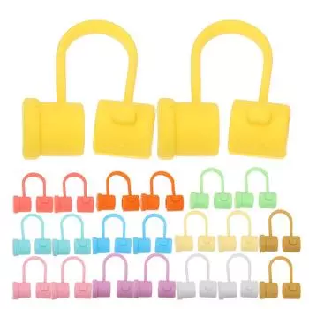 Straw Stopper Silicone Tip Cover Cap Covers Cute Tips Protector Lid End Hat Straws