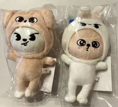 Stray Kids Fan Connecting SKZ TOY WORLD Leebit PuppyM Bag Charm Set