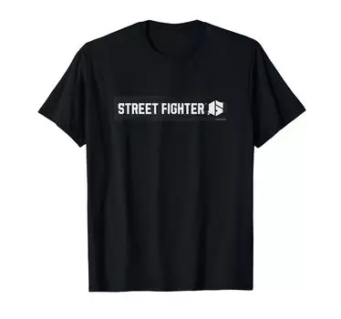 Футболка с логотипом Street Fighter 6 чёрный