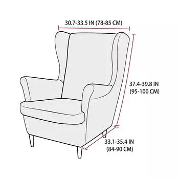 Stretch Spandex Armchair Cover Nordic Washable Removable Relax Sofa Slipcovers With Seat Cushion Covers Chair Cover Multicolor