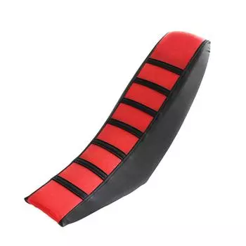 Striped Gripper Soft Rubber for SX XC EXC XC-W SX-F 85 105 125 150 200 250 300 350 450 Motorcycle Seat Cover Motorbike Accessories Red