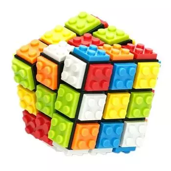 Строительные блоки куб 3x3x3 кубик-головоломка съемный профессиональный магический куб 3x3 блоки кубик развивающие игрушки подарки Diy Cubo Magico чёрный