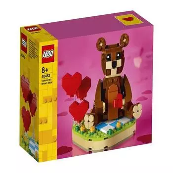 Строительный набор LEGO Valentine s Brown Bear 40462 (245 штук)