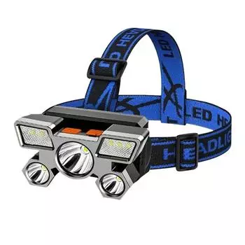 Strong Light Head Flashlight Super Bright Hiking Front Lanterns Led Headlamp for Fishing Outdoor