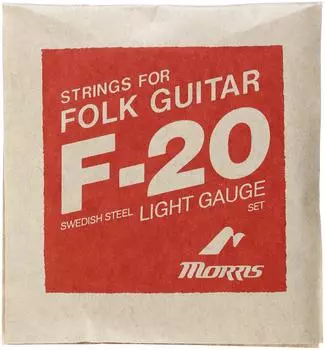 Струны для акустической гитары Morris Light MORRIS 12-52 F-20L